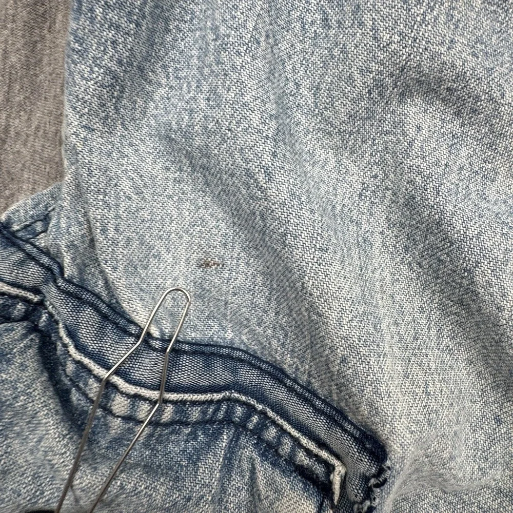 Levi Strauss Signature Jean Shorts Mens Sz 32 Baggy Denim Y2K Vtg Skater Grunge